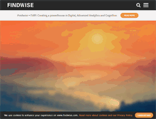 Tablet Screenshot of findwise.com